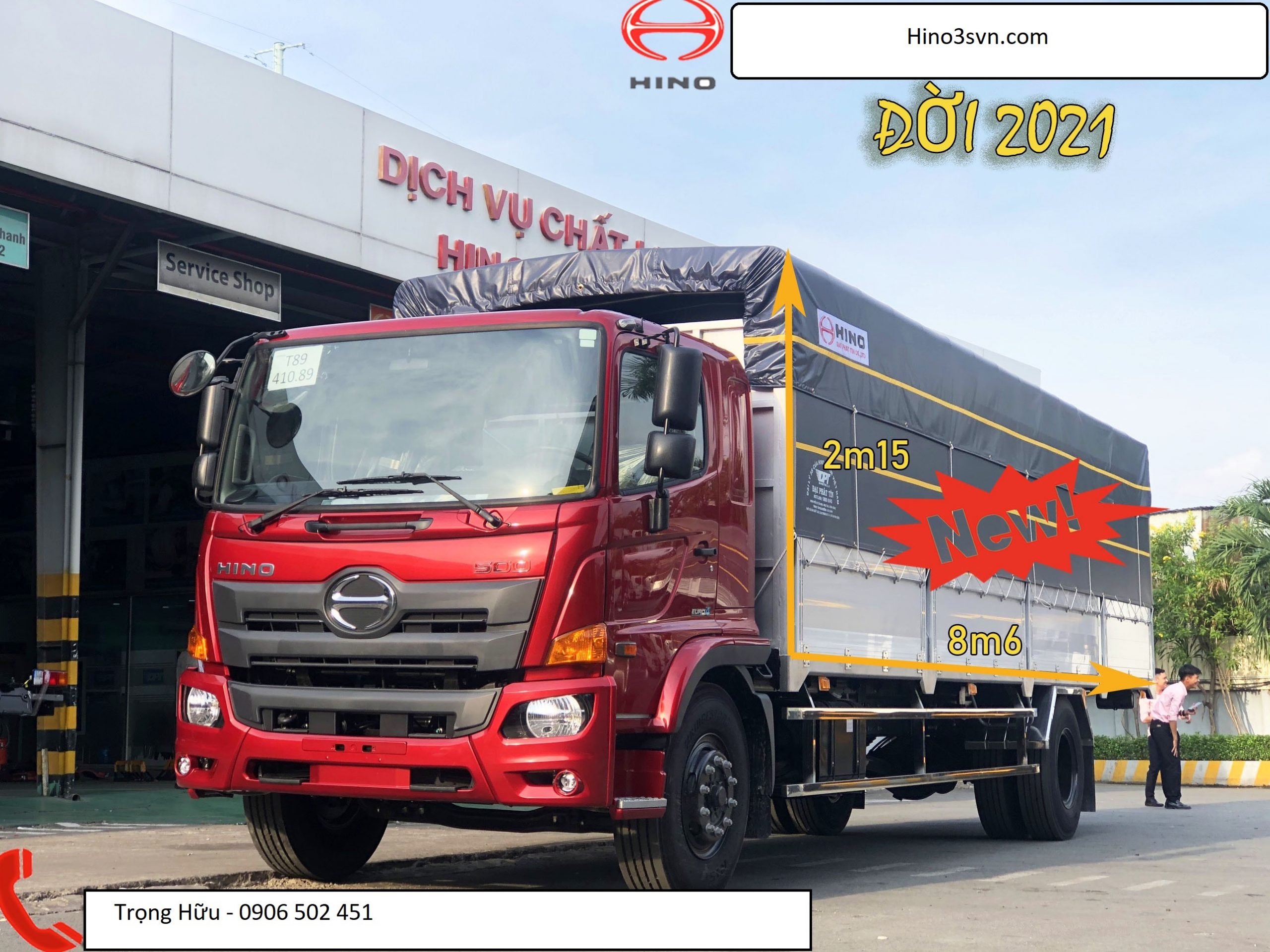 Xe tải Hino 8 tấn thùng dài 10 mét  Giá xe tải Hino thùng dài 10m